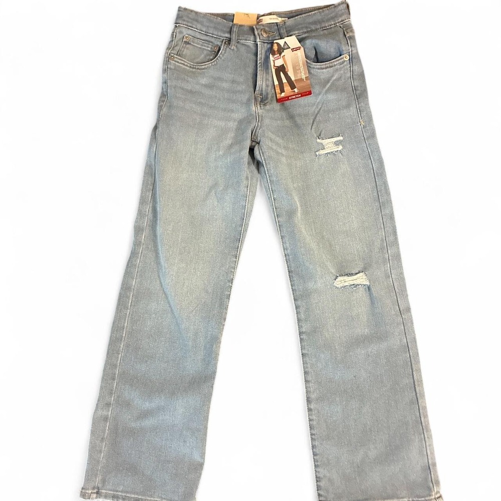 NWT. Levi Strauss '94 Baggy Mid Rise girls/youth denim jeans. Size 12 regular